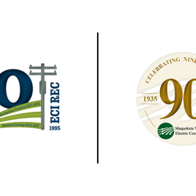 ECI REC and MVEC logos