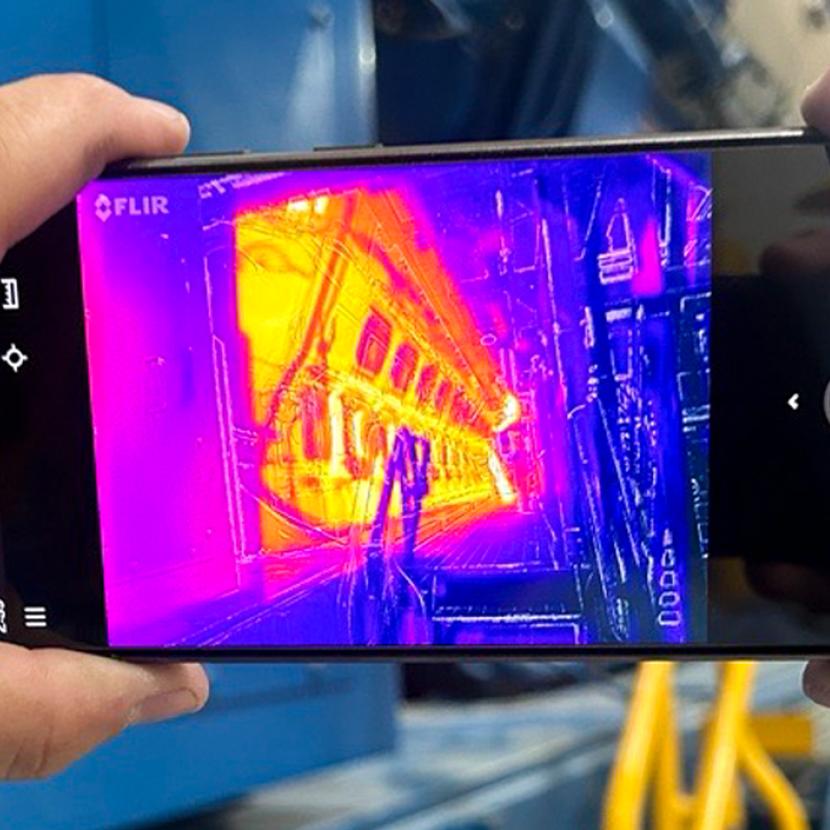 Thermal imaging graphic